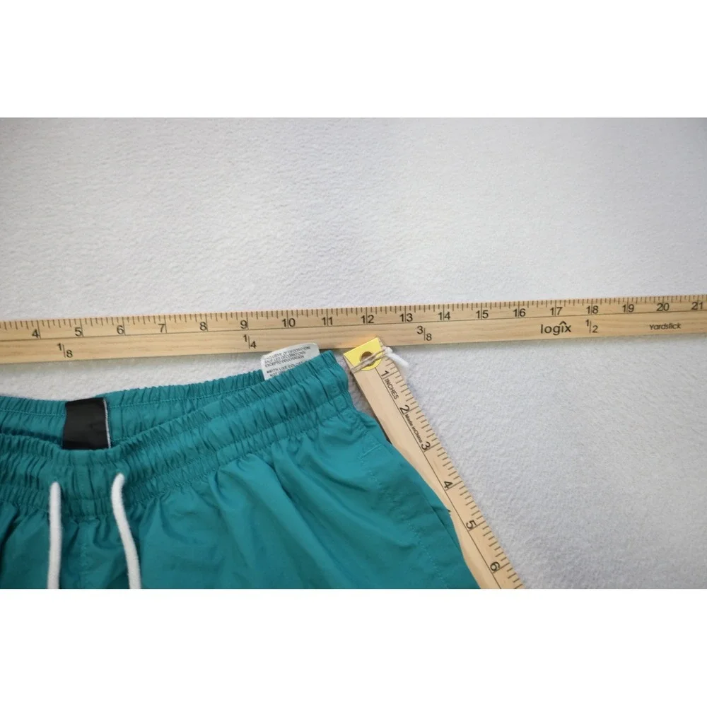 Under Armour Gym Shorts Mens Small Teal Mesh Lined Drawstring Activewear EUC